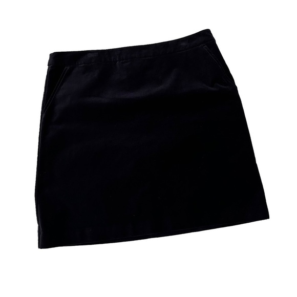 Boden Midnight Royal Blue Stretch Cotton Velvet Mini Skirt US 14 L 14L UK 18L